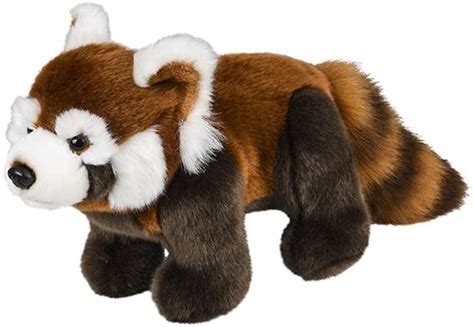Tribello Standing Red Panda Stuffed Animal Long Red Panda Plush Toy