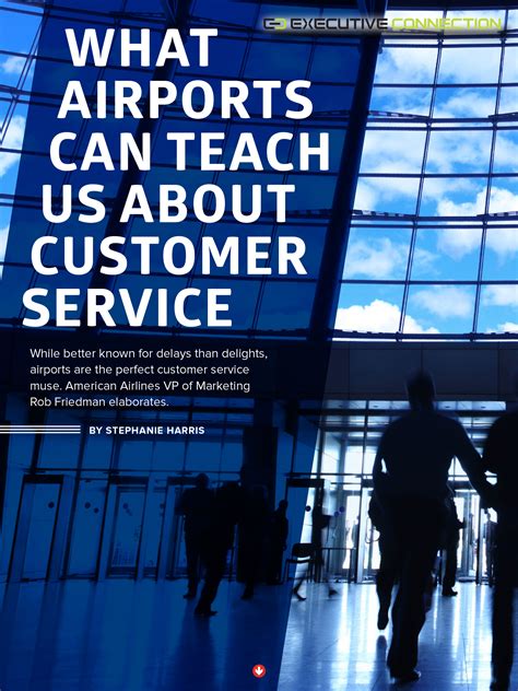 People magazine customer service numbers & hours are here for you to get support or report a complaint. What Airports Can Teach Us About Customer Service ...