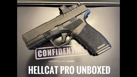Springfield Hellcat Pro Unboxed Glock Vs Hellcat Pro Youtube