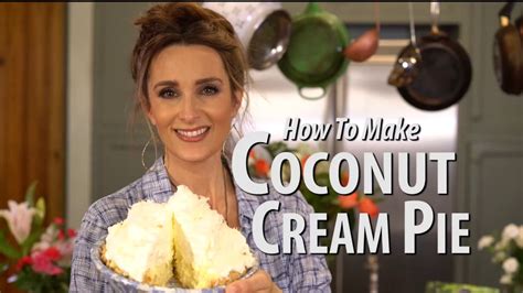 how to make coconut cream pie stacy lyn harris youtube