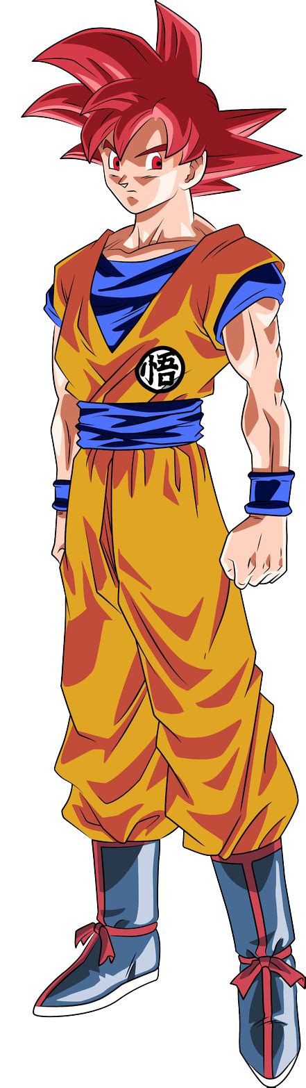 Imagen Goku Ssj Dios Renderpng Dragon Ball Wiki Fandom Powered