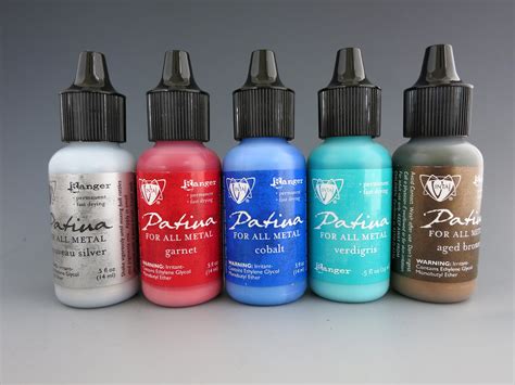 Vintaj Patina Paint Opaque Ink For Metal Choice Of Colors Etsy