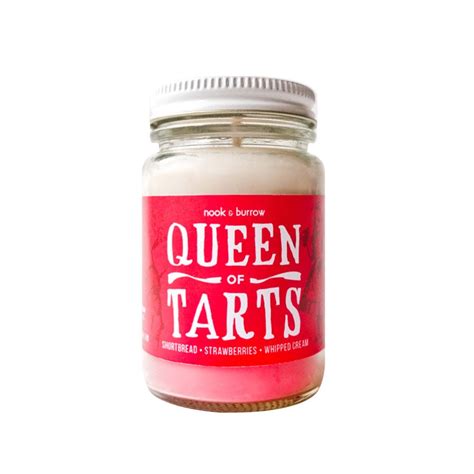 queen of tarts jam jar candle nook and burrow