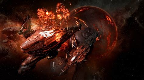 Download Spaceship Space Video Game Eve Online Hd Wallpaper