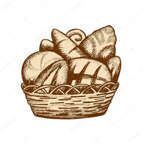 Cesta De Pão Desenho