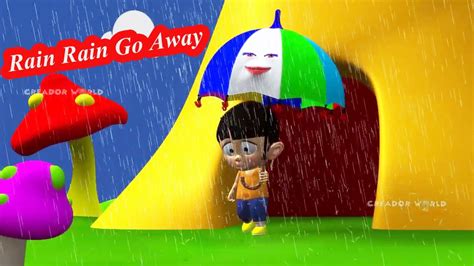 Rain Rain Go Away Nursery 3d Rhyme With Lyrics Creador Nursery