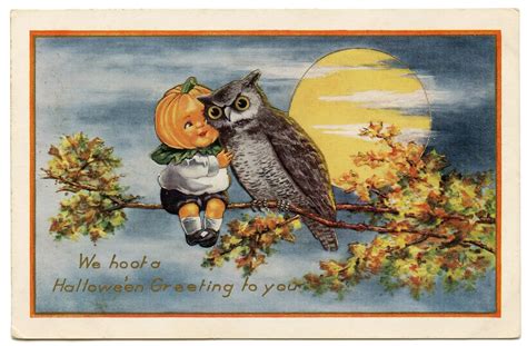 24 Vintage Halloween Cards That Are Nostalgic — But A Bit