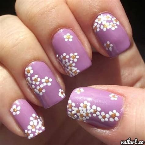 Try a manicure like this one inspired by a print on a teacup. 55+ Most Stylish Flower Nail Art Design Ideas