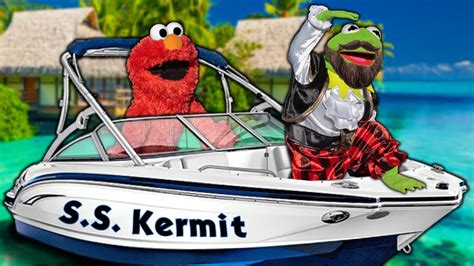 Kermit The Pirate Elmos Great Pirate Boat Auction Youtube