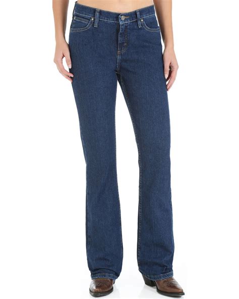 As Real As Wrangler Womens Classic Fit Boot Cut Jeans Boot Barn