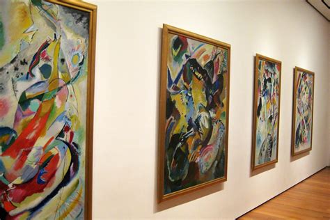Nyc Moma Vasily Kandinskys Four Panels For Edwin R Ca Flickr