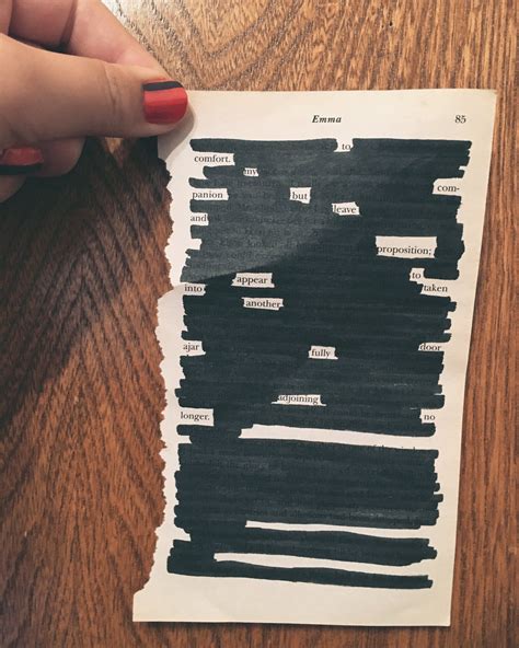 Blackout Poetry — Reagan Fleming Blackout Poetry Poetry Inspiration Poetry
