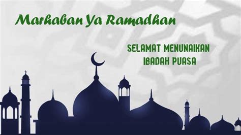 18 Poster Gambar Marhaban Ya Ramadhan Ucapan Selamat Menunaikan Ibadah