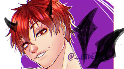 TENDOU SATORI HAIR DOWN - Haikyuu !! Speedpaint - YouTube