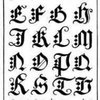 letras  tatuajes de nombres  images lettering gothic fonts