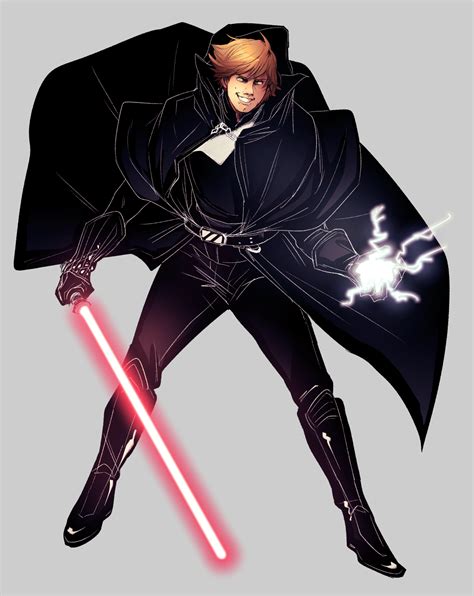Sith Luke His Outfit Is A Mash Up Of His Rotj And Dark Empire Look