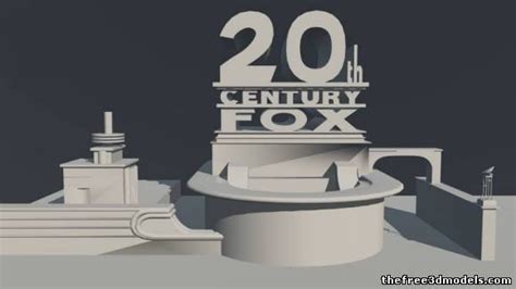 20th Century Fox Free 3d Model 3ds Free3d
