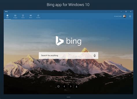 Bing App For Windows Concept By Armend On Deviantart Free Nude