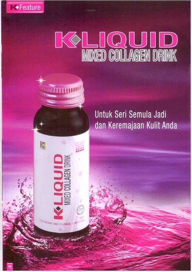 Almost every malaysians adore this brand because it embraces locality and instills a sense of pride to be malaysian. K-liquid Mixed Collagen Drink from Mishal Abdul Empire ...