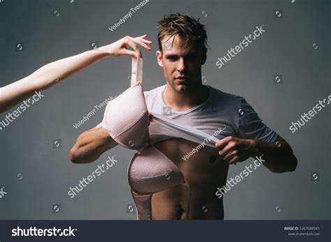 Male Strippers Private Dancing Woman Striptease Stock Photo