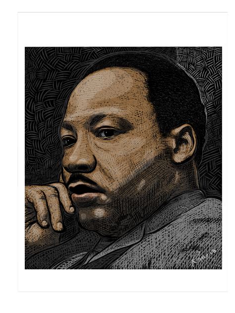 Martin Luther King Jr Self Portrait Classicstrust