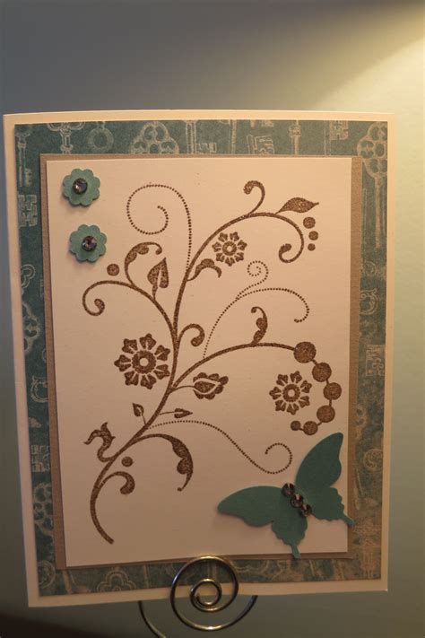 I Love The Beautiful Flowering Flourishes Stamp Set From Stampin Up