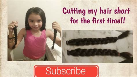 Cutting And Donating My Hair To Wigs For Kids Youtube