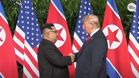 Administrations with missile launches and other provocations aimed at forcing the americans back to the negotiating table. Trump, Kim Jong Un make history with handshake