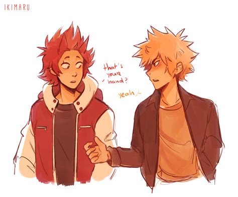 Lights Over The City Got A Suggestion For Kiribaku Hand Holding And