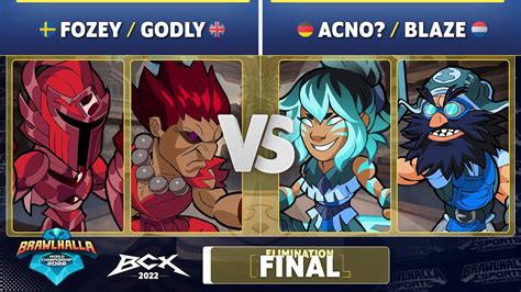 Fozey Godly Vs Acno Blaze Elimination Final Brawlhalla World