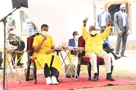 Museveni Returns Nomination Forms New Vision Official