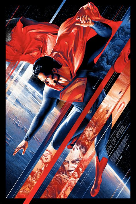 I described a plot, a synopsis, actors, and showed you lots of other very interesting stuff. Gallery: Mondo's Stunning 'Man of Steel' Posters | Movie ...