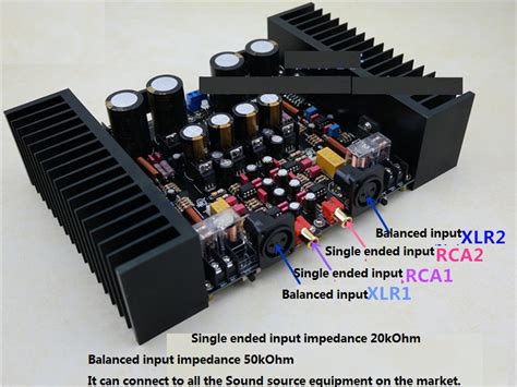 Lm Btl Full Balance Pure After Amplifier Board Kits W Heatsink