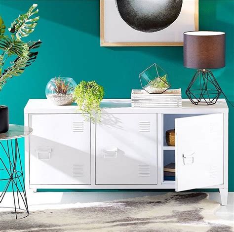 Explore unique fine art, craft & design for your home and wardrobe. Metal Cabinet Sidetable - Kmart | Home decor, Modern ...