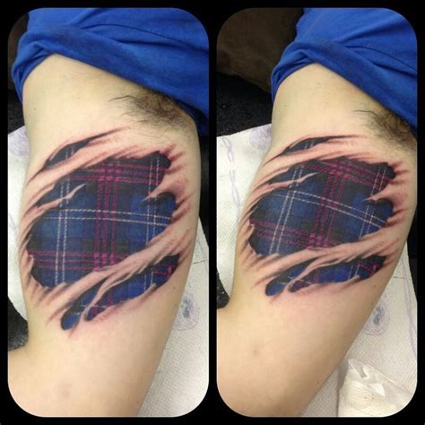 Image Result For Tattoo Of Skin Ripping With Scottish