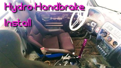 How To Install A Hydraulic Hand Brake Youtube