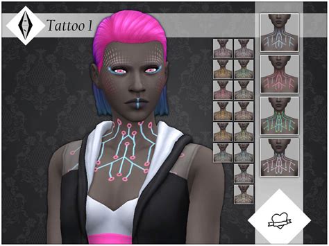 Tattoo 1 The Sims 4 Catalog