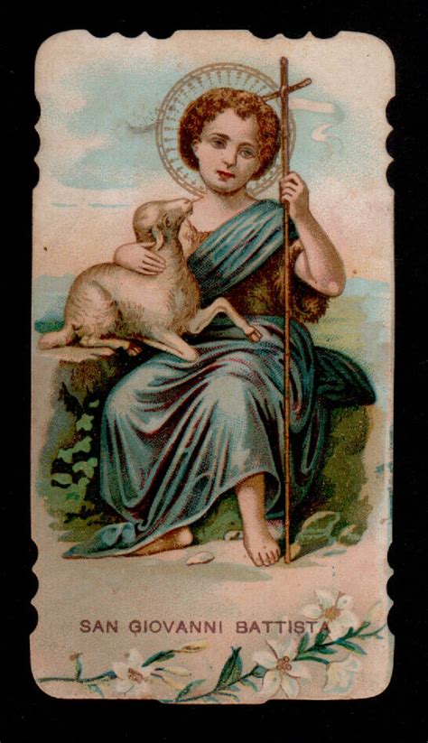 Built probably before the year 1000 where an older paleochristian building was located, its current structure is from 1151, when it was expanded. Dettagli su ANTICO Santino Holy Card - SAN GIOVANNI ...