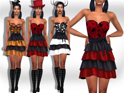 The Sims Resource Cute Halloween Costume Dresses