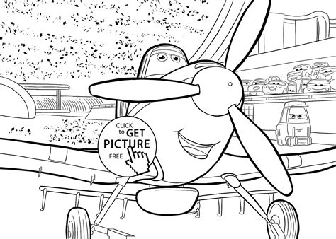Gambar Planes Coloring Pages 100 Images Airplane Plane di Rebanas - Rebanas
