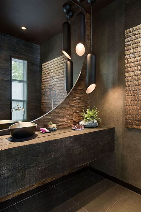 Best paint colors to make a bathroom less boring a new paint color can drastically alter the look and feel of any interior space. 44 Absolutely stunning dark and moody bathrooms