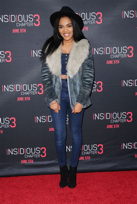 China Anne Mcclain Insidious Chapter 3 Premiere In