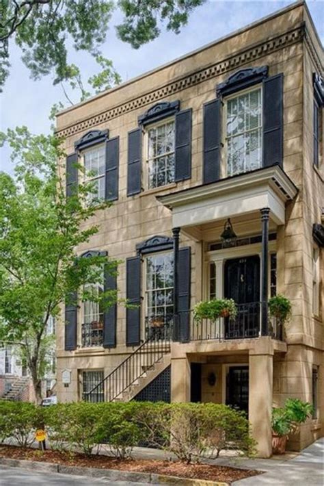 1859 Historic Home For Sale In Savannah Georgia — Captivating Houses In