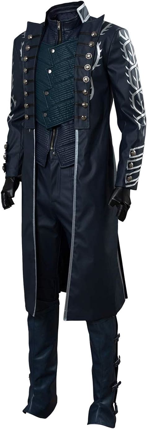 قیمت و خرید Dmc V Vergil Cosplay Costume Devil May Cry Full Set Outfit