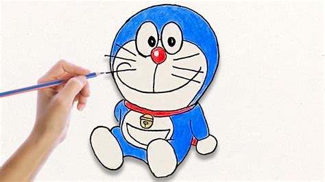 How To Draw Doraemon Cartoon Drawing Youtube