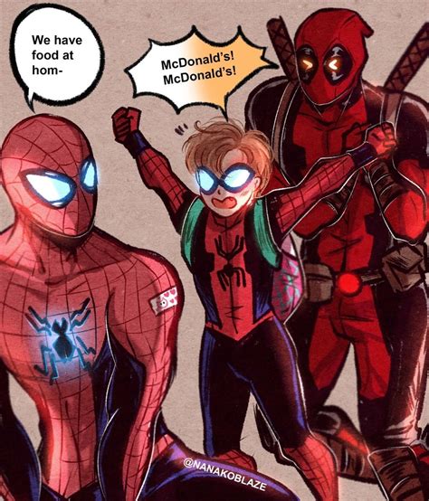 Just Sideypool Deadpool Y Spiderman Vengadores Graciosos Deadpool X Spiderman
