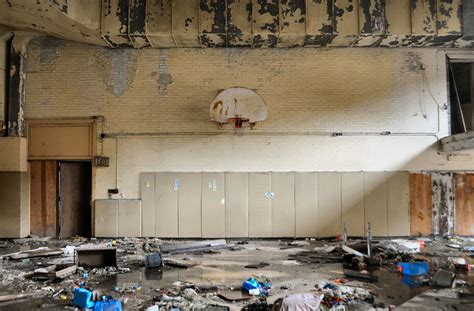 Gym Class An Abandoned School In Detroit Stephanie Flickr