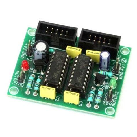 Dual Dc Motor Driver For Robot Using L293d M046a 500x500 Electronics