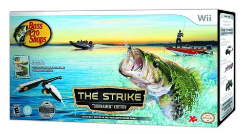 Here are two tough bass fishing games that can be bought via the internet: Bass Pro Shops' The Strike for Wii | Bassmaster