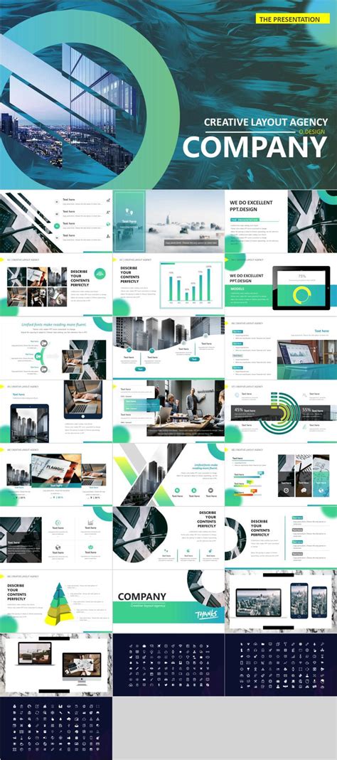 Check Out My Behance Project Creative Company Project Powerpoint